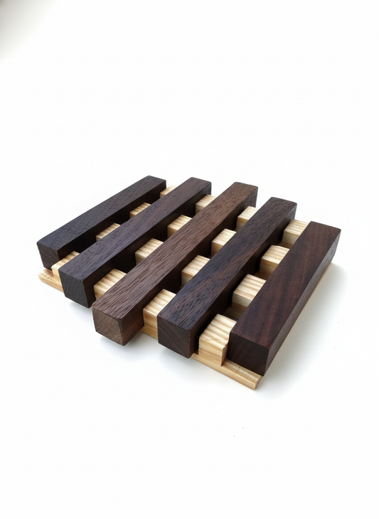 Wooden Grid Trivet