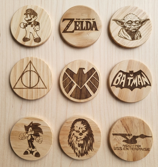 Personalized Wood Coasters