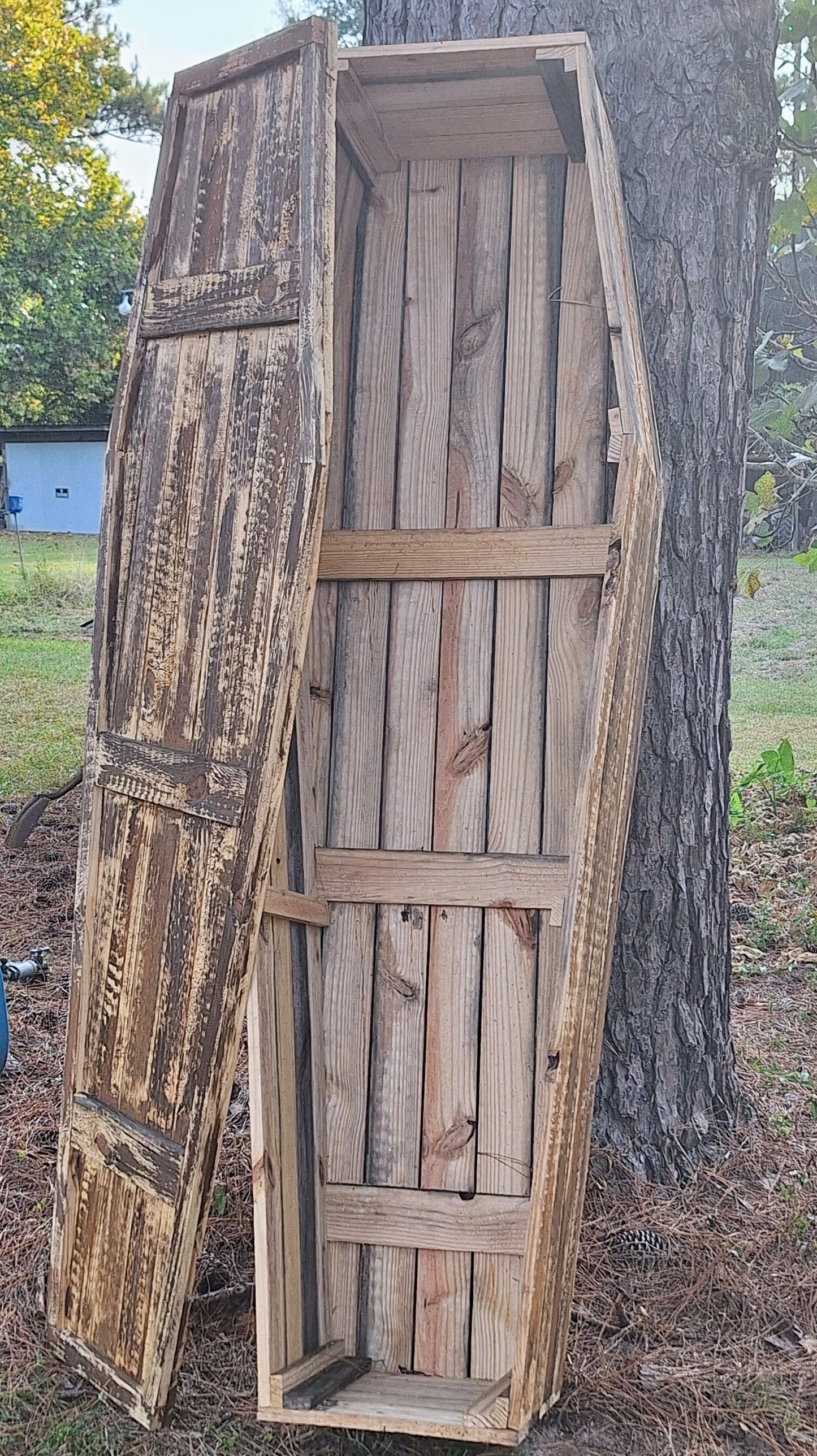 Rustic Crypt Coffin