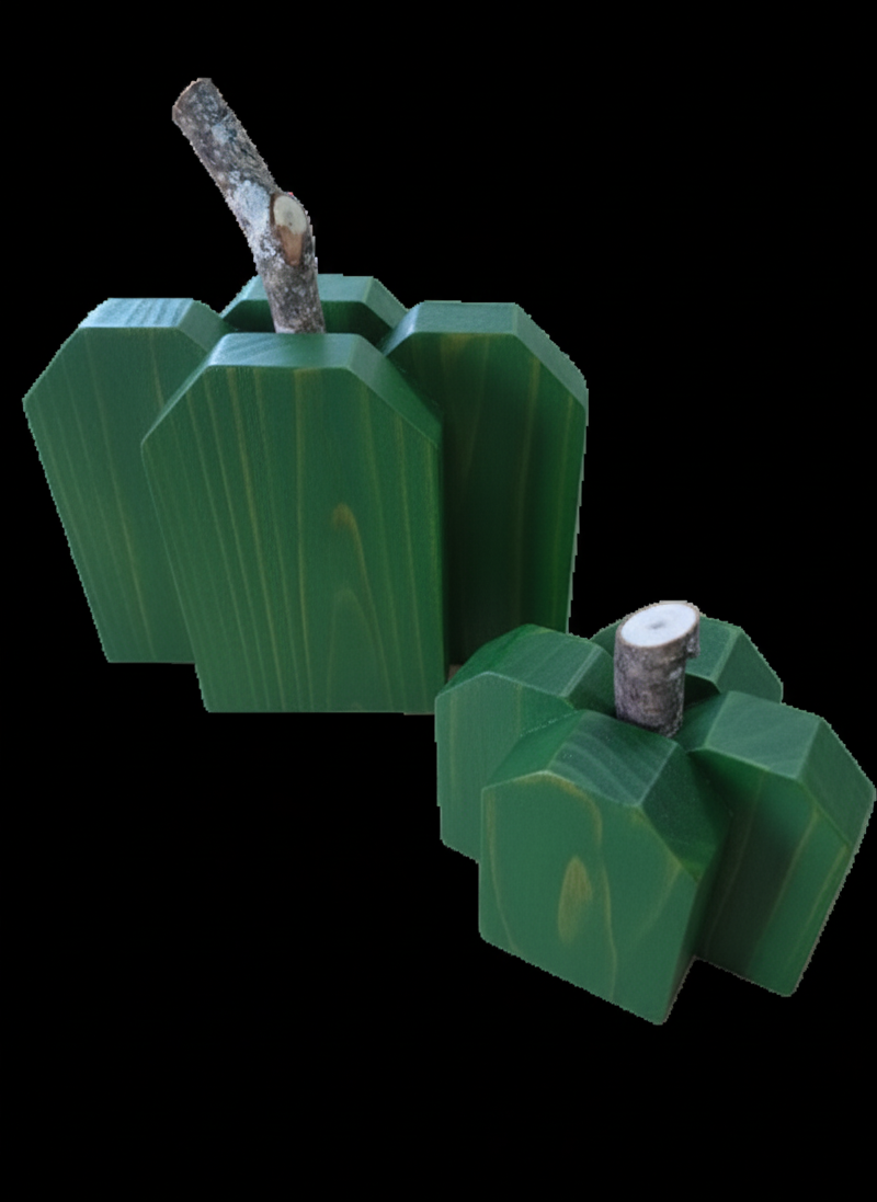 Rustic Pumpkin Duo (Set of 2)