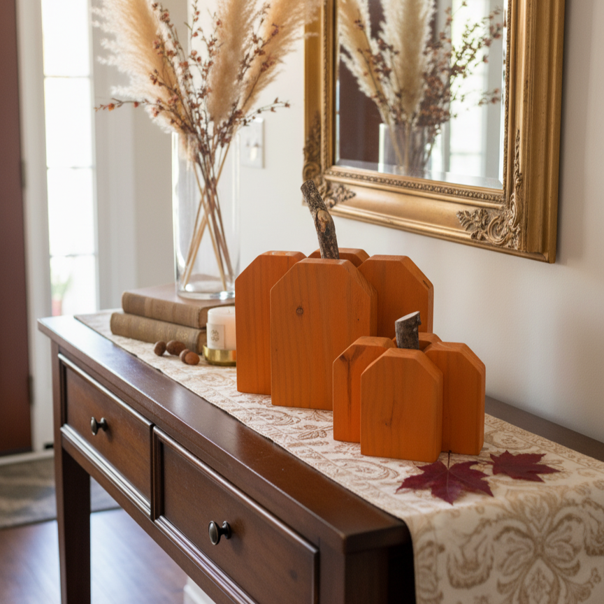 Rustic Pumpkin Duo (Set of 2)