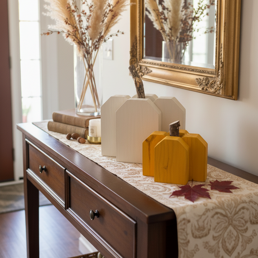 Rustic Pumpkin Duo (Set of 2)