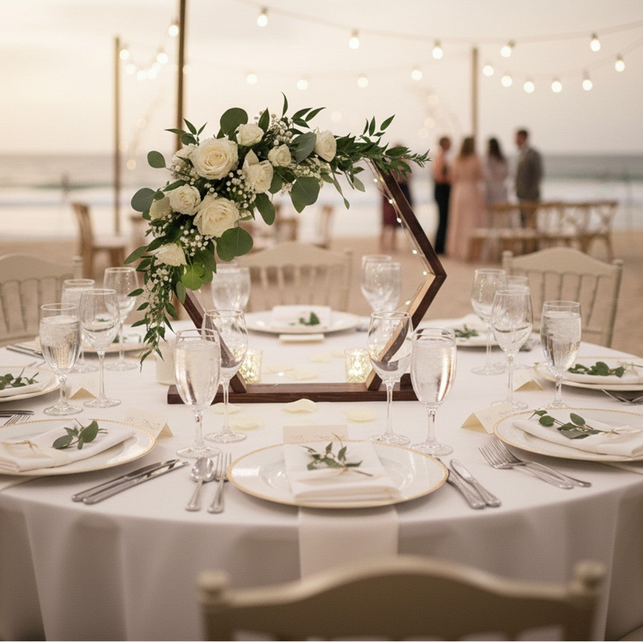 Hexagon Centerpiece