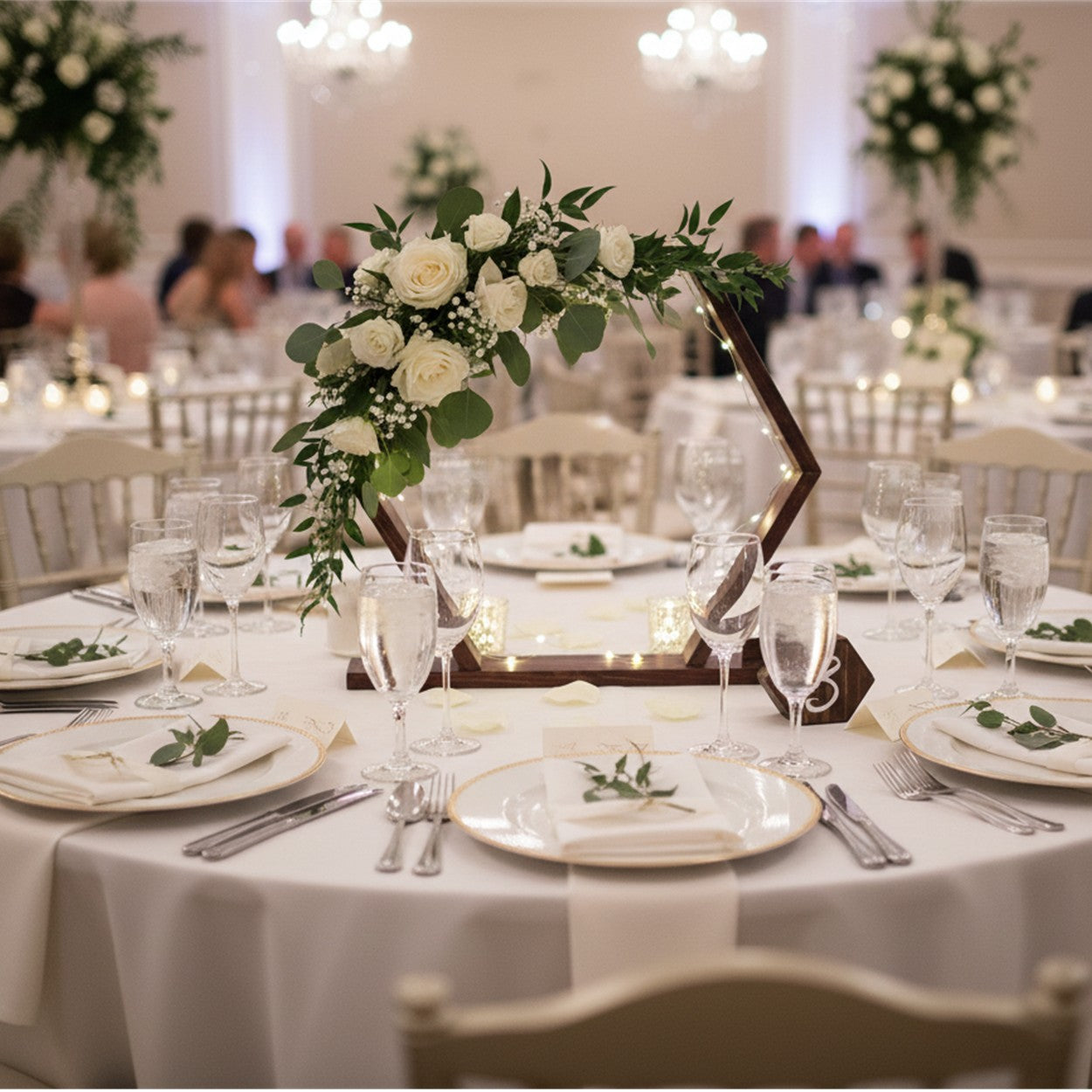 Hexagon Centerpiece