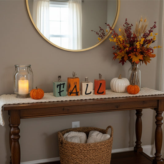 Farmhouse "FALL" Decor