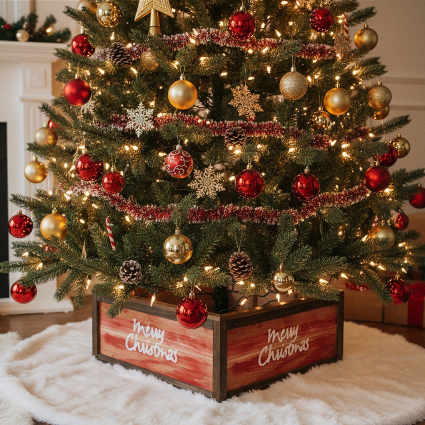 Farmhouse Tree Collar