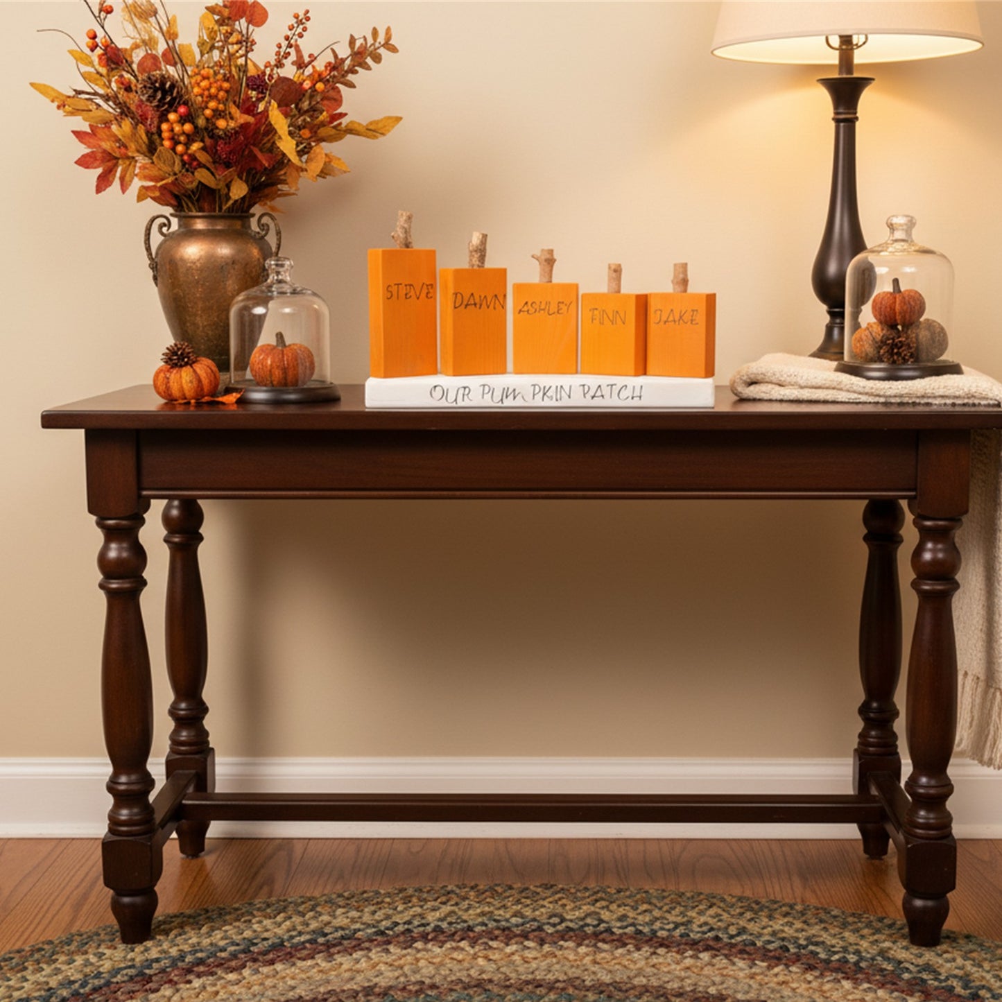 Family Pumpkin Patch (Customizable)