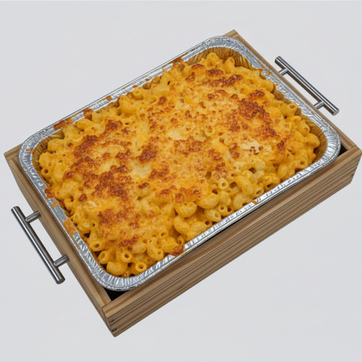 Essential Wooden Caddy for Aluminum Pans