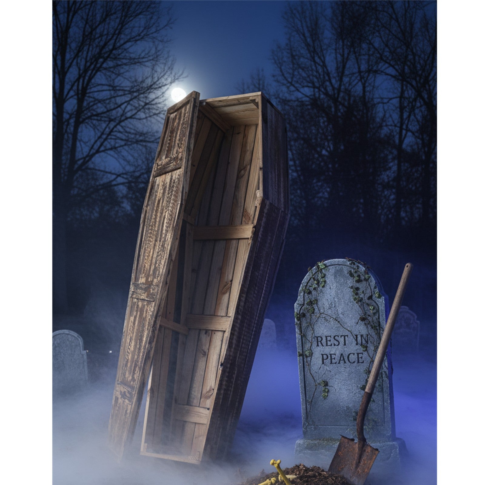 Rustic Crypt Coffin – The Honest Chisel