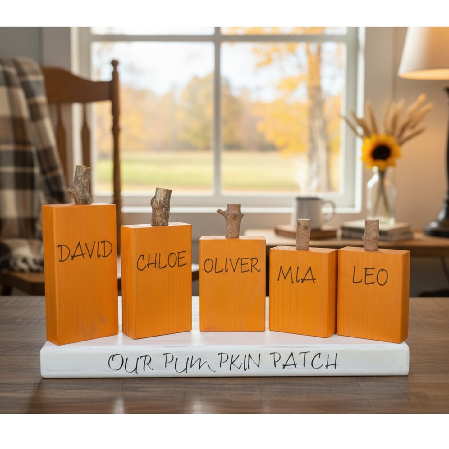 Family Pumpkin Patch (Customizable)