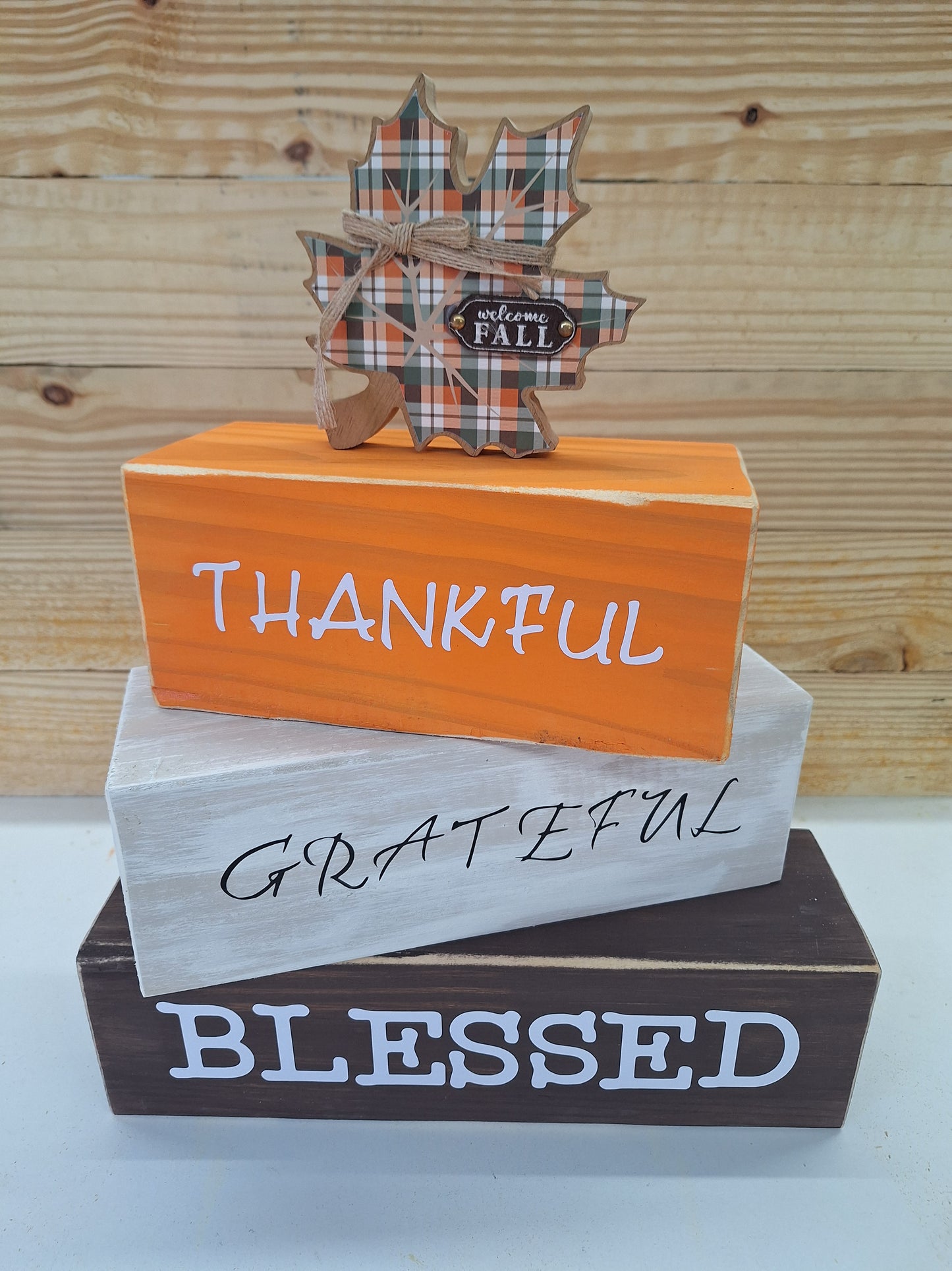 Thankful, Grateful, Blessed Stack