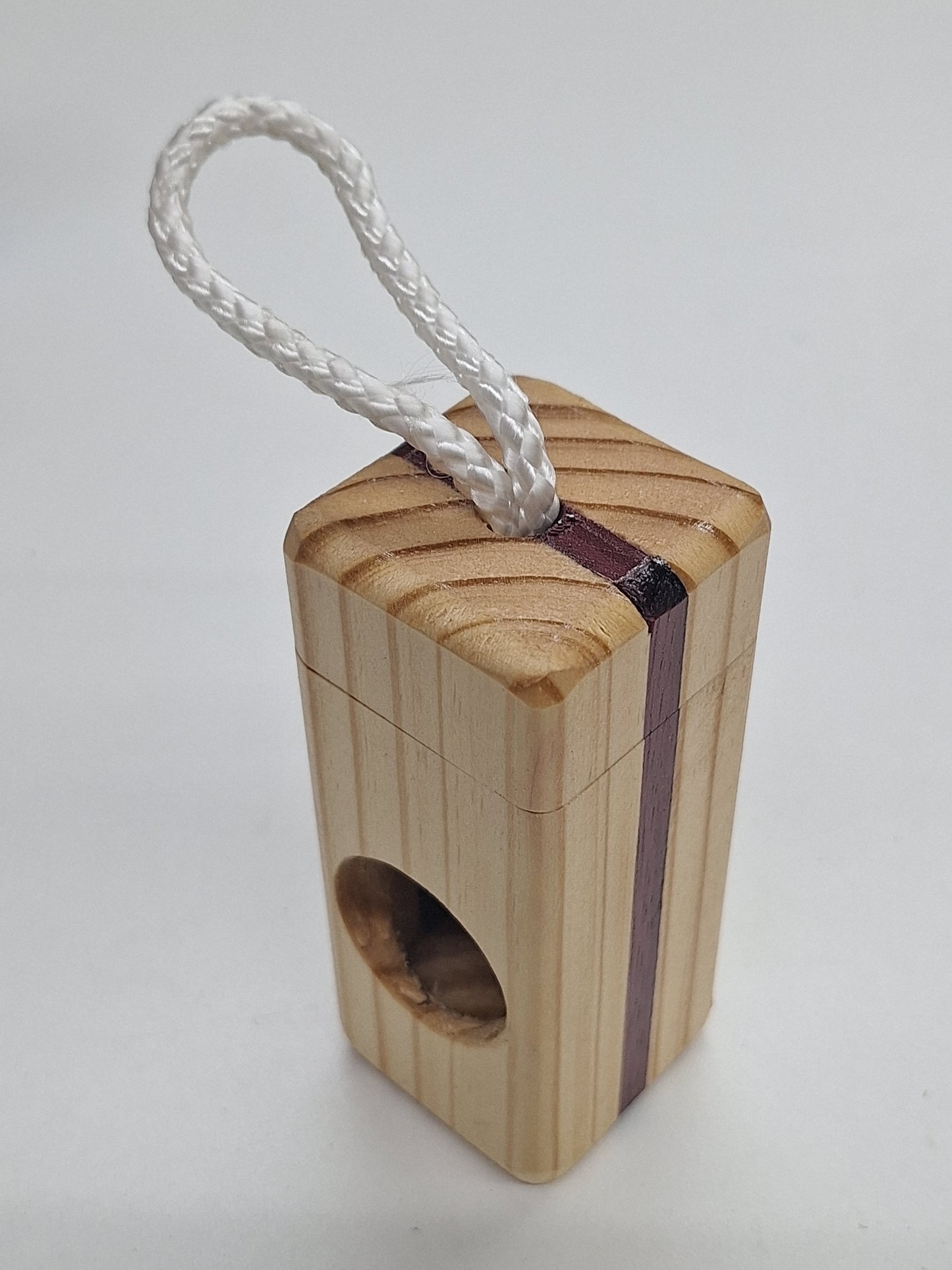 Wooden Poop Bag Dispenser