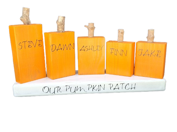 Family Pumpkin Patch (Customizable)