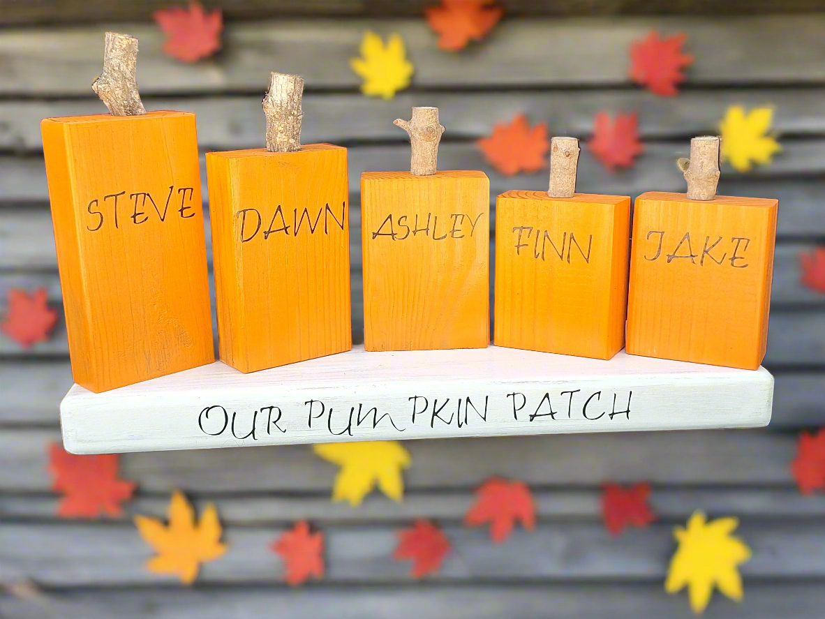 Family Pumpkin Patch (Customizable) – The Honest Chisel