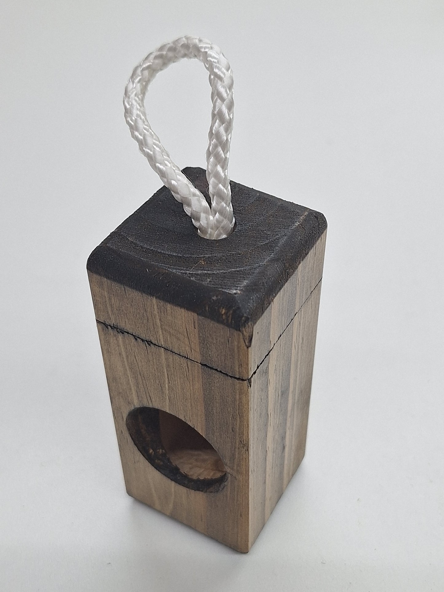 Wooden Poop Bag Dispenser