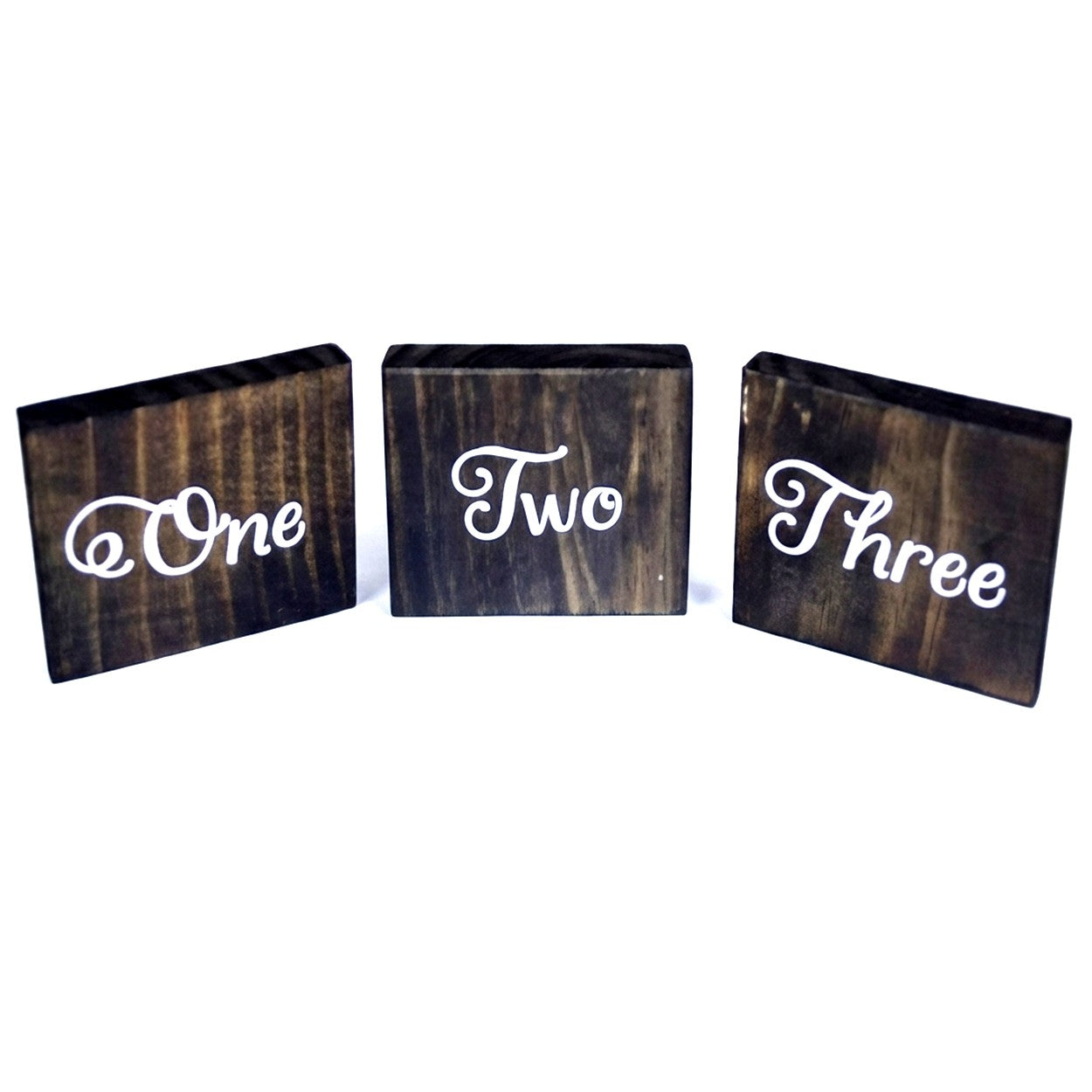 Thin Block Table Numbers