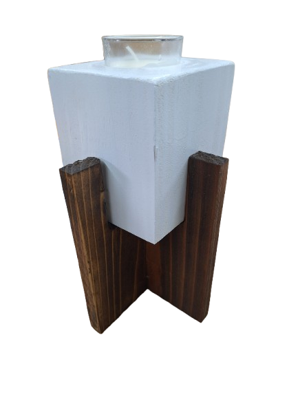 Artisan Cross-Base Votive Holder