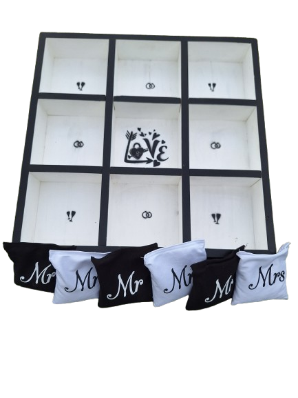 Tic-Tac-True Love - "Bag Toss Tic-Tac-Toe"